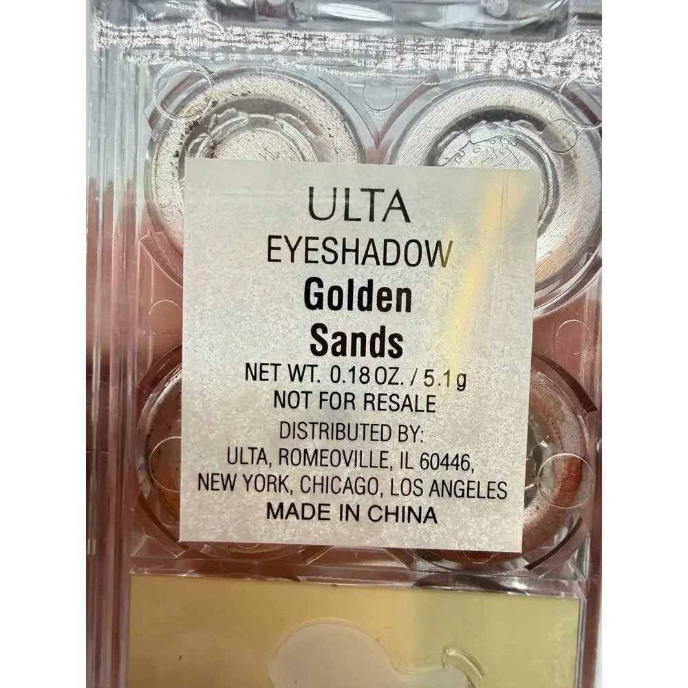 ULTA Eyeshadow Quad Golden Sands 5.1g Travel Size Discontinued New